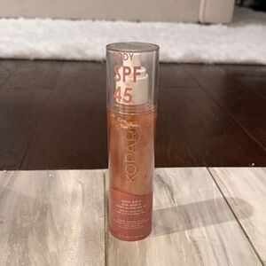 Sealed Kopari Rose Gold Body Shimmer SPF 45